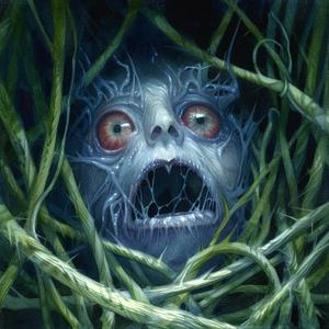 creepy  creature  grass  horror  painting  disturbing  nature  ominous  eerie  mysterious 1036781