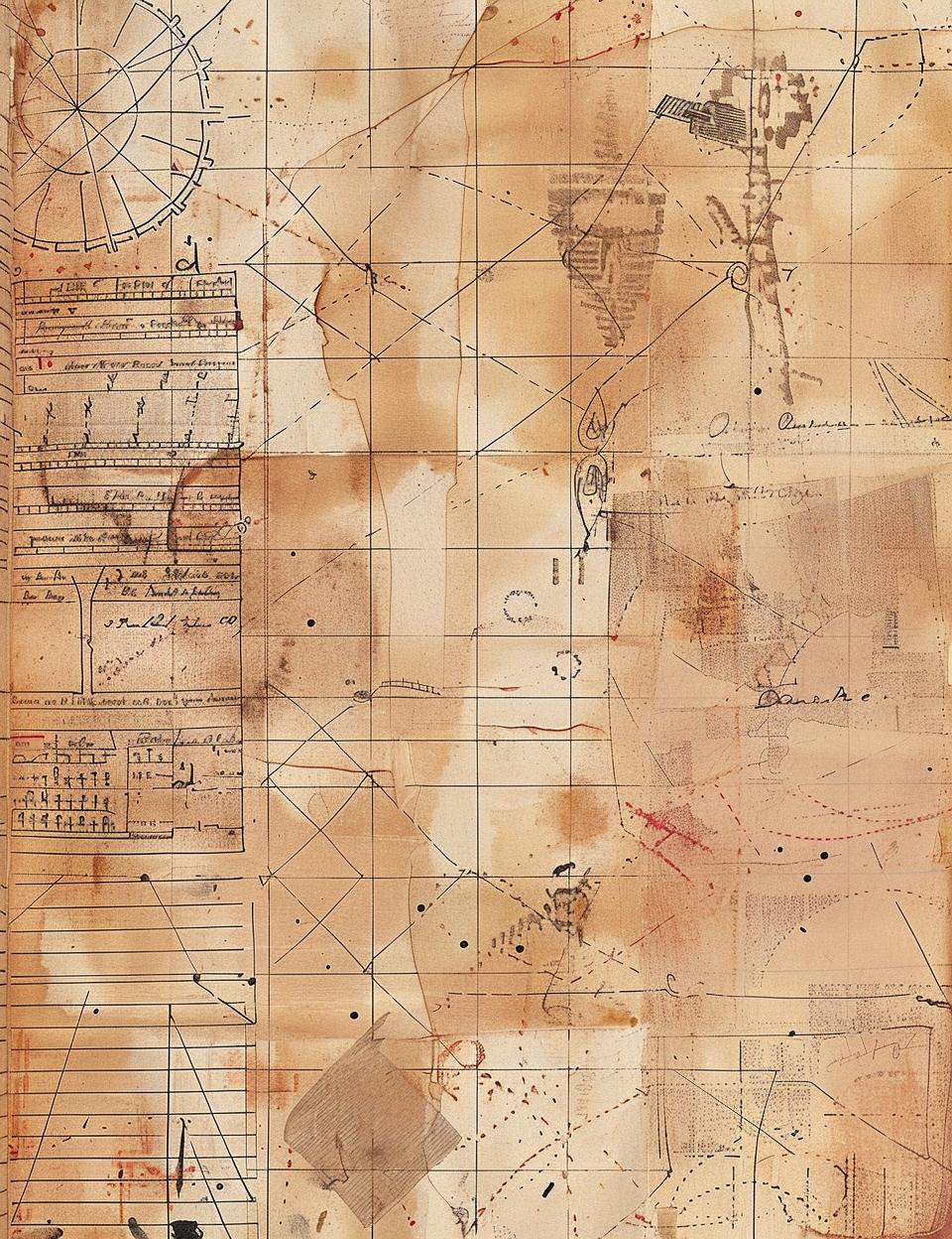 vintage  ledger  stained  patchwork  medieval  illuminati  marginalia  map  paper  symbology 961822