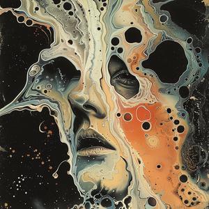 chemingram  painting  woman  bubbles  art  abstract  visual  design  expression  portrait 1061470