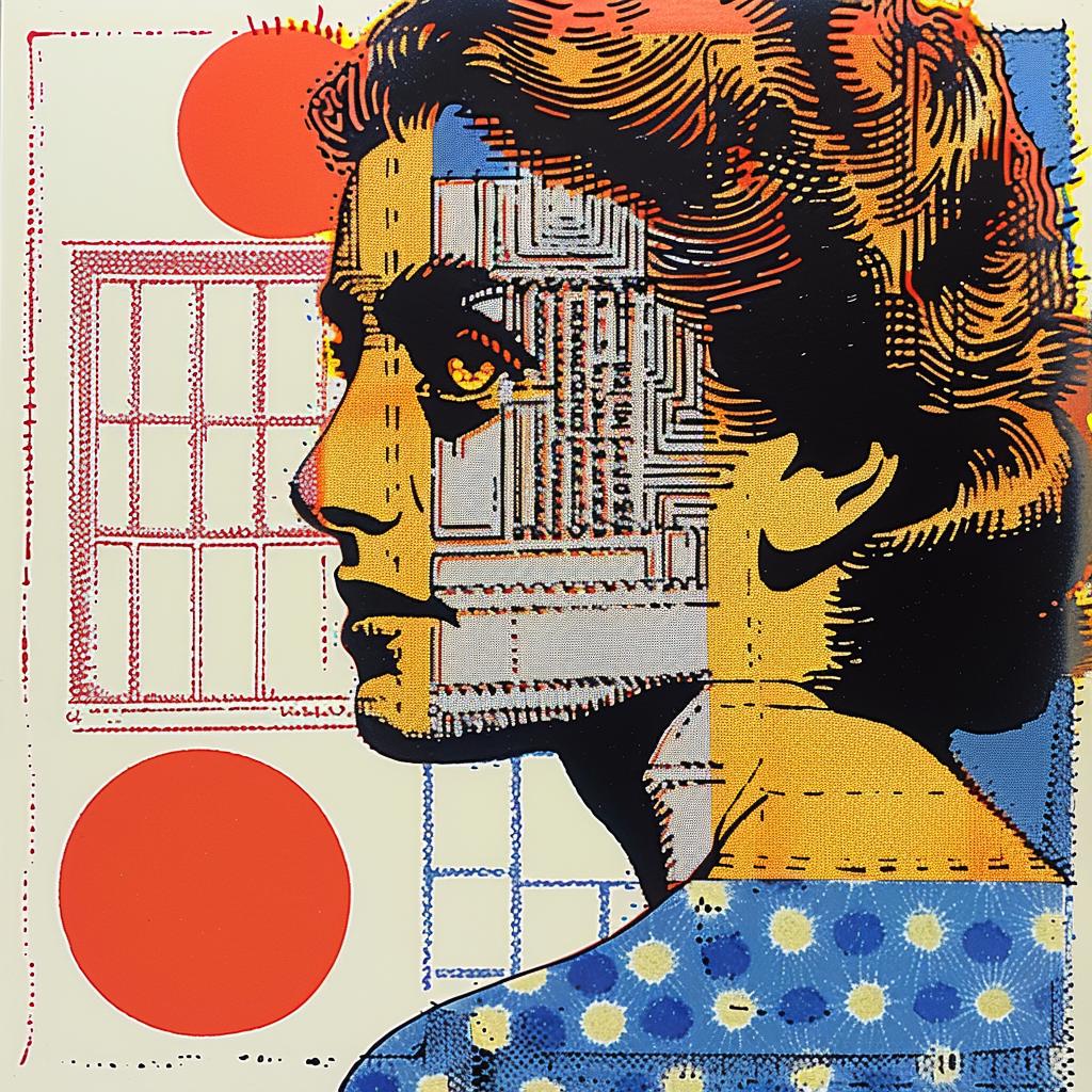 woman  art  blue  face  collage  portrait  abstract  creative  modern  expression 963227