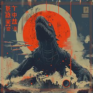 godzilla  monsters  japan  bold  art  design  iconic  illustration  synthwave  graphic 1038753