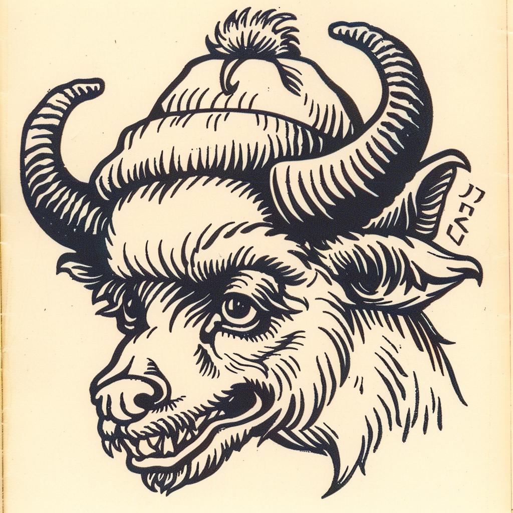 bull  hat  drawing  art  aggressive  minimal  stylized  character  urban  animal 959472