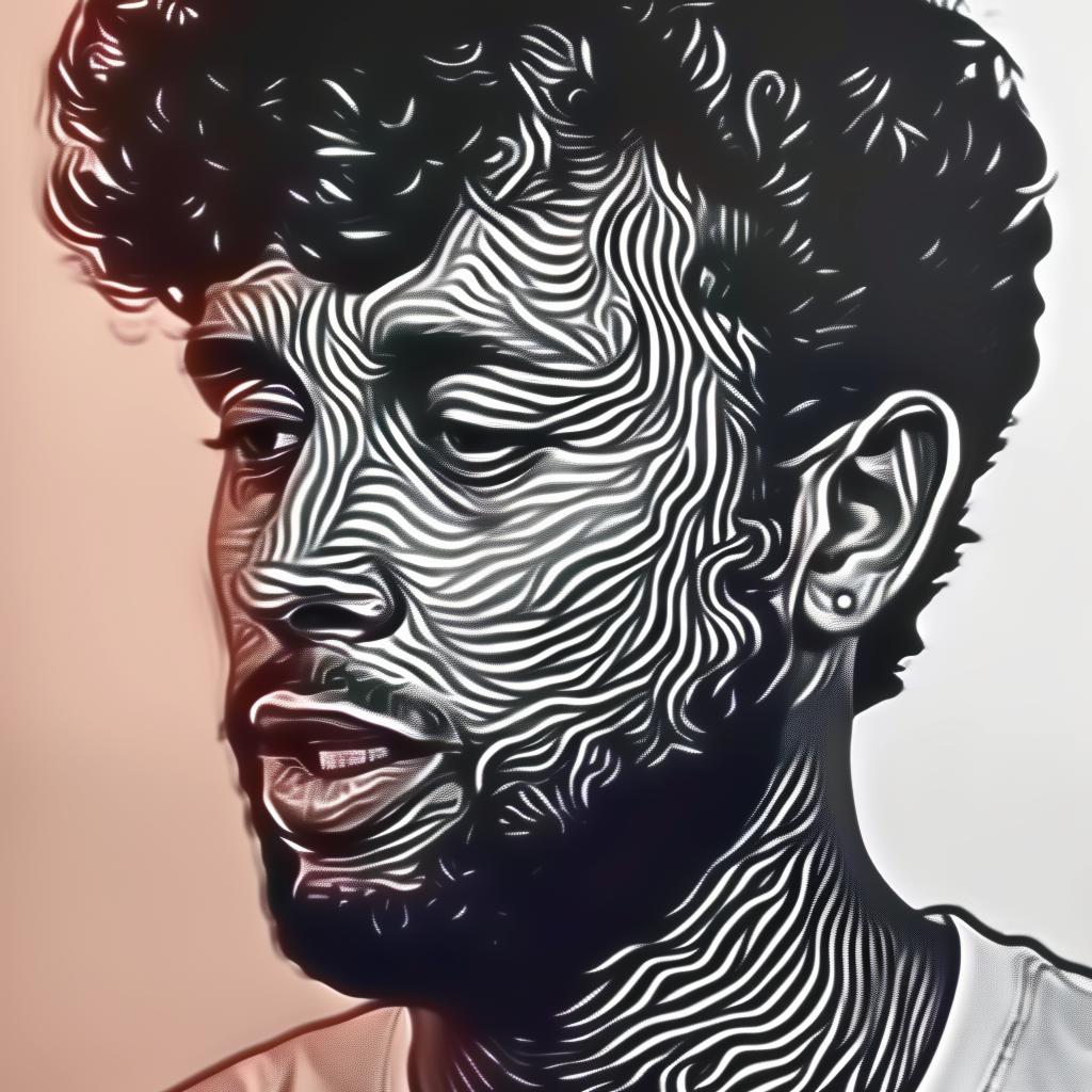 portrait  man  zigzag  artistic  face  design  pattern  conceptual  graphic  unique 937795