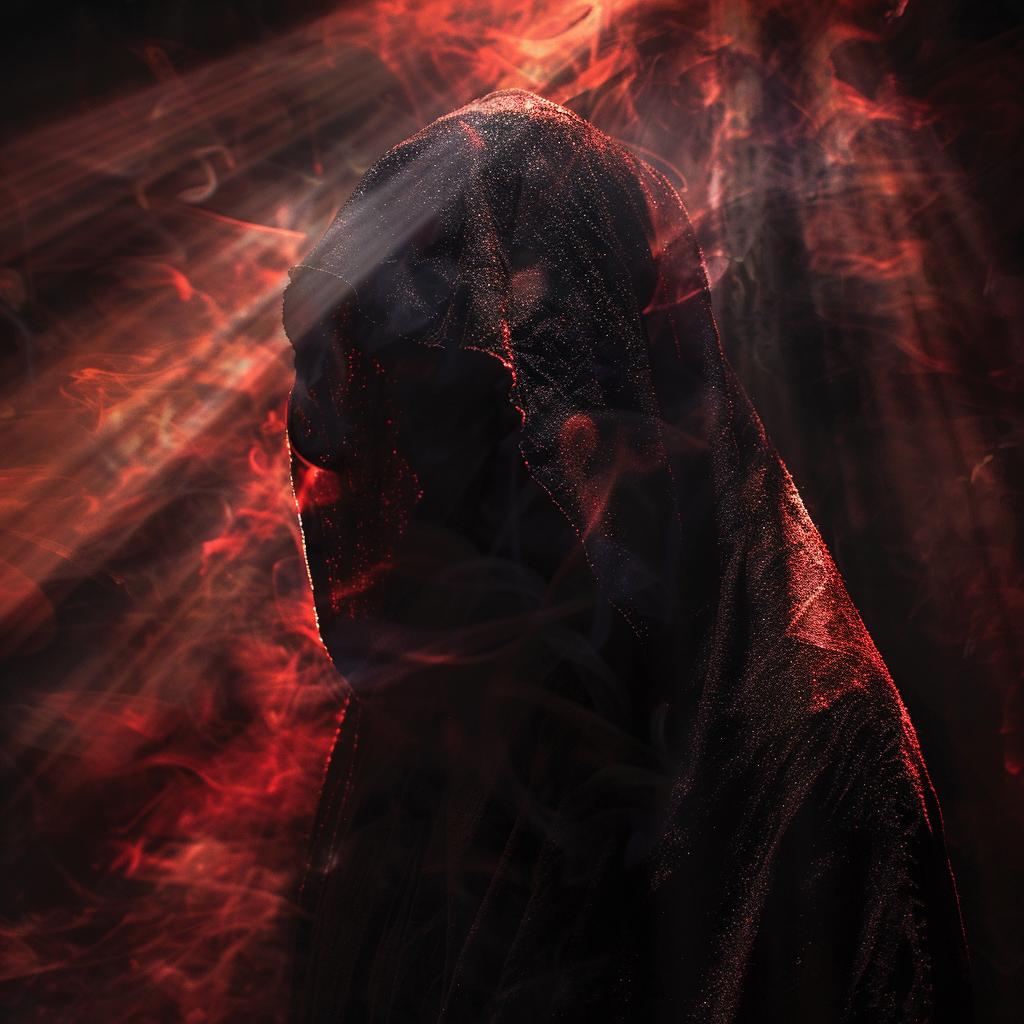 surreal  occult  sci-fi  dark  lighting  glow  reaper  color  award-winning  photo 965817