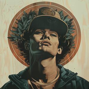 digital  art  surreal  album  cover  model  hyper-realistic  Risograph  symbolism  creative 1077430