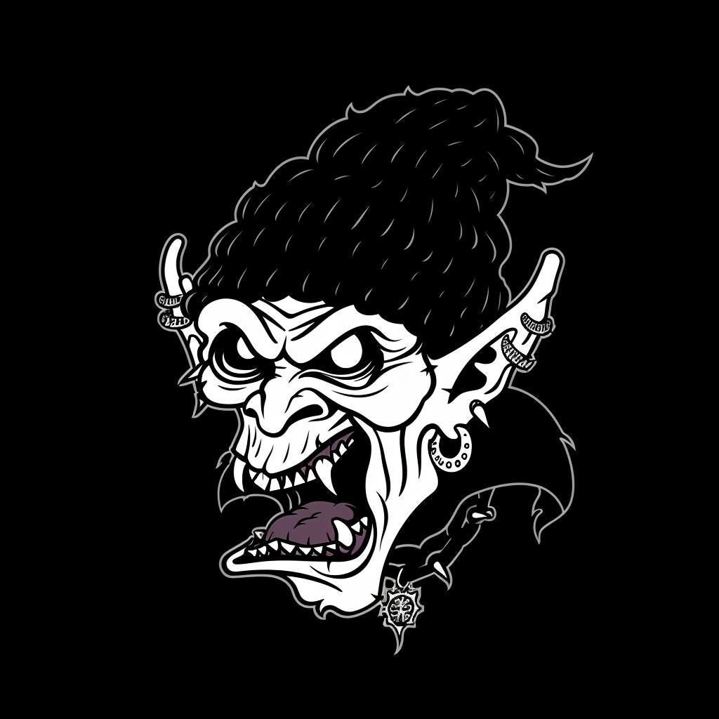 cartoon  vampire  hat  simple  minimal  whimsical  urban  illustration  character  humor 957502