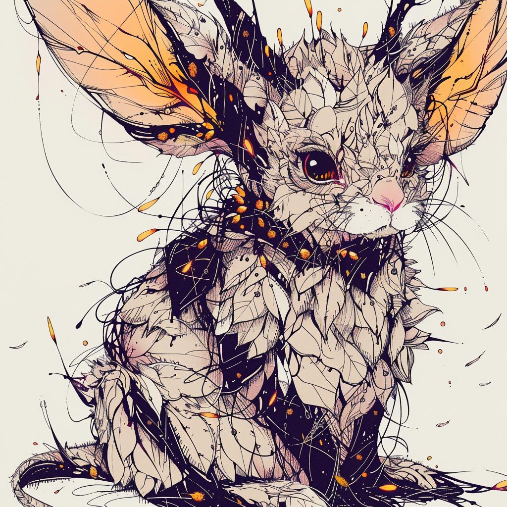 mythical  hybrid  creature  mouse  rabbit  fantastical  unique  fantasy  exploration  nature 952986