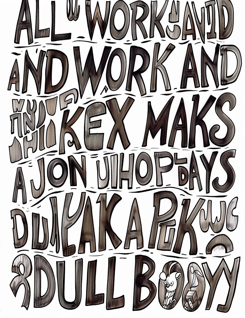 hand-drawn  ink  calligraphy  text  phrase  black  white  style  graphic  design 953789