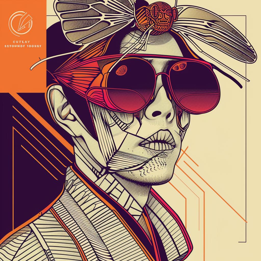 surreal  album  grasshopper  digital  art  design  symbolist  hyper-realistic  screenprinting  creative 939582