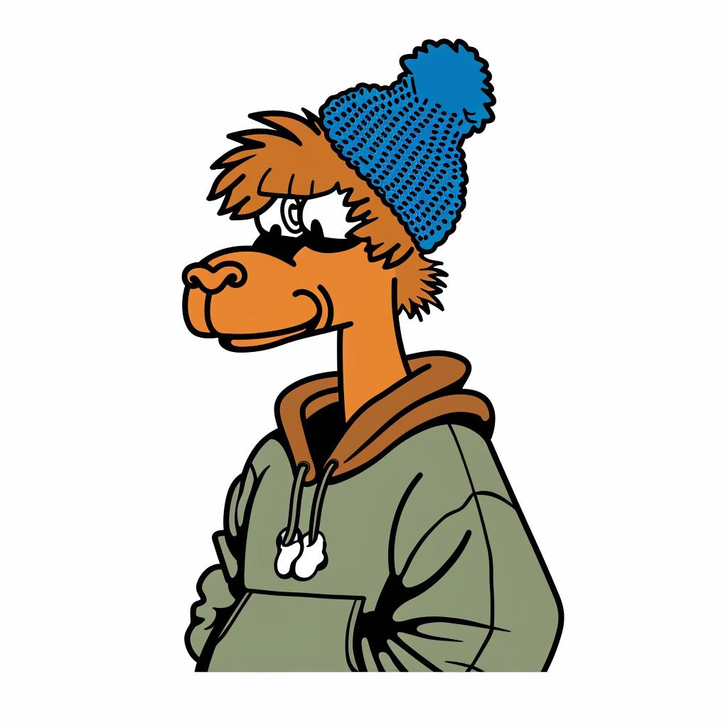 llama  cap  cartoon  simple  urban  streetwise  aggressive  minimal  animal  playful 958822