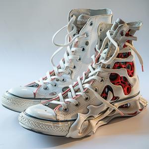 shoes  hybrid  lowtop  studio  photography  white  red  black  design  Giger 1038145