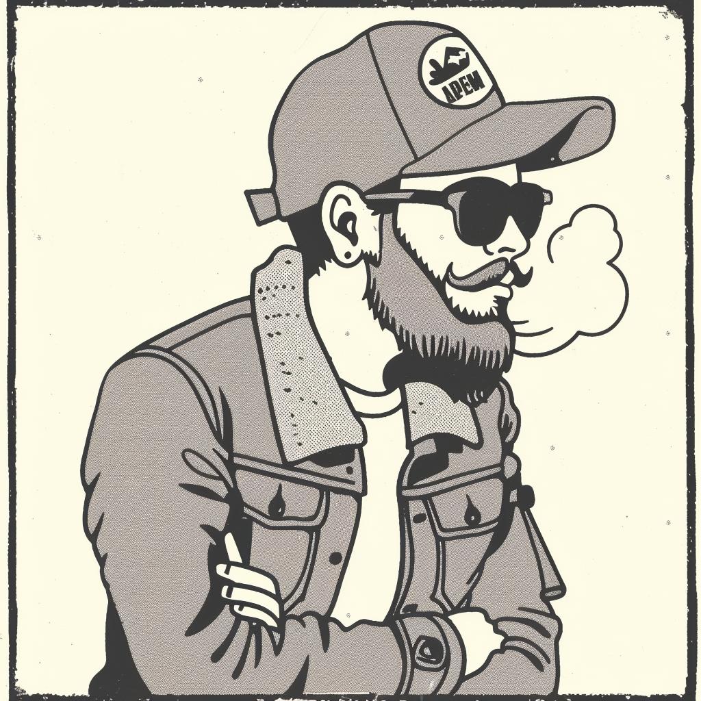 biker  street  culture  minimal  man  smoking  cap  beard  urban  simple 957392