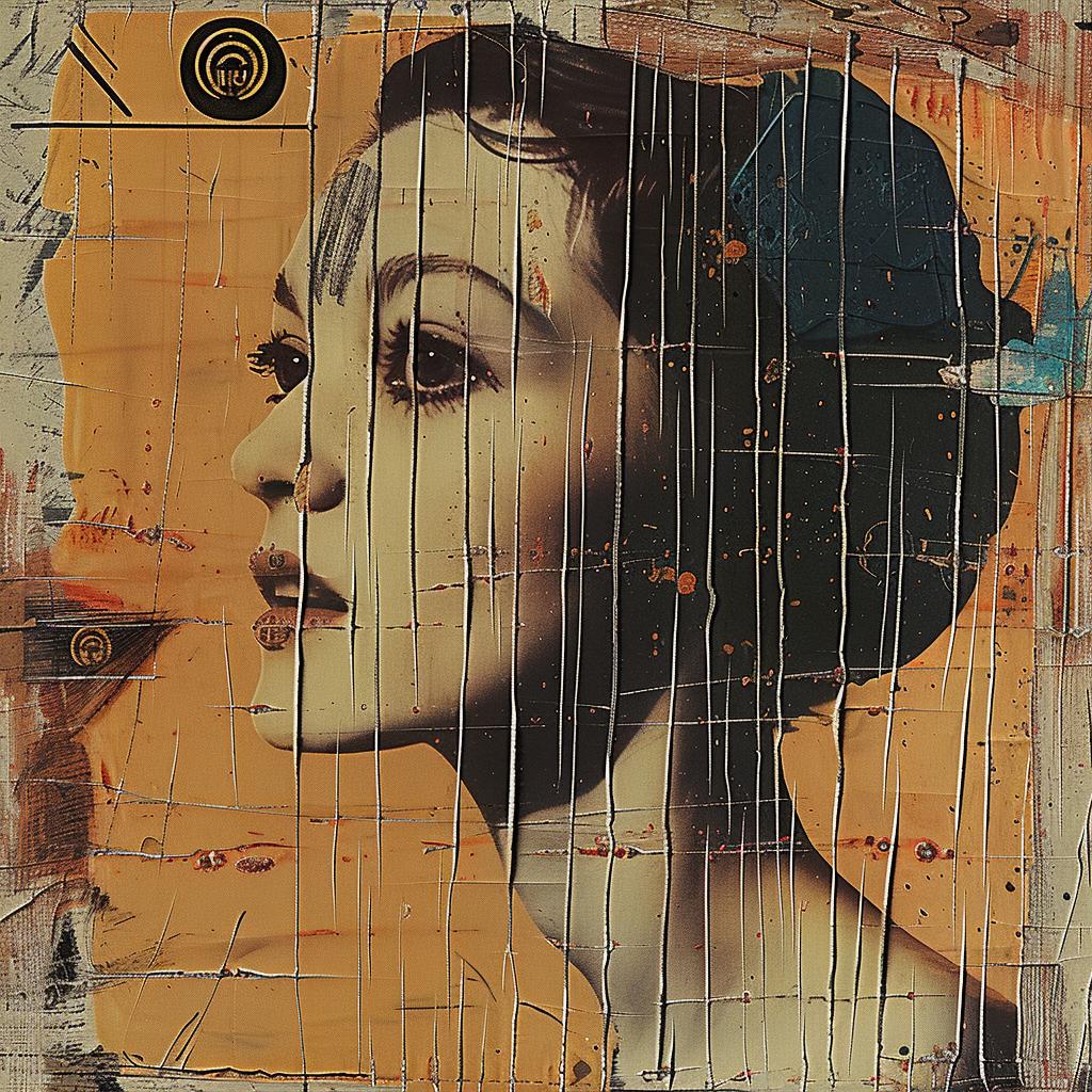 painting  woman  cigarette  smoking  abstract  expression  portrait  artistry  colorful  edgy 951160