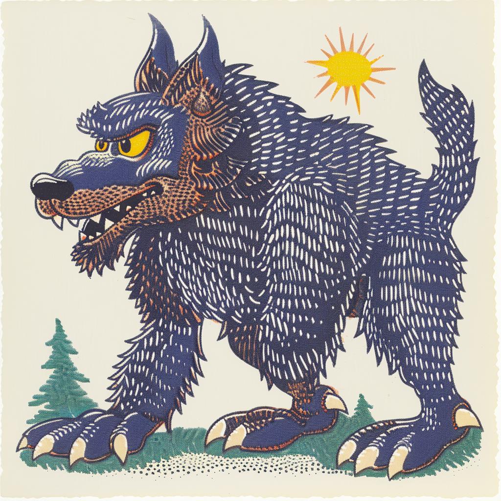 mythical  creature  hybrid  werewolf  fantasy  art  moon  unique  dark  imaginative 941284