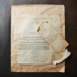 vintage  letterhead  worn  aged  authenticity  document  hotel  1940  paper  piece 1075029