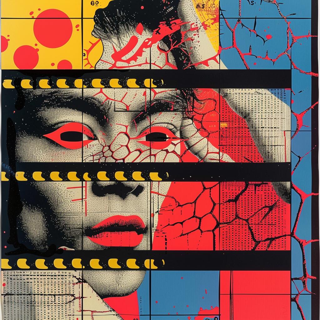 painting  woman  graphic  design  bold  colors  modern  faces  artwork  Cobra 968732