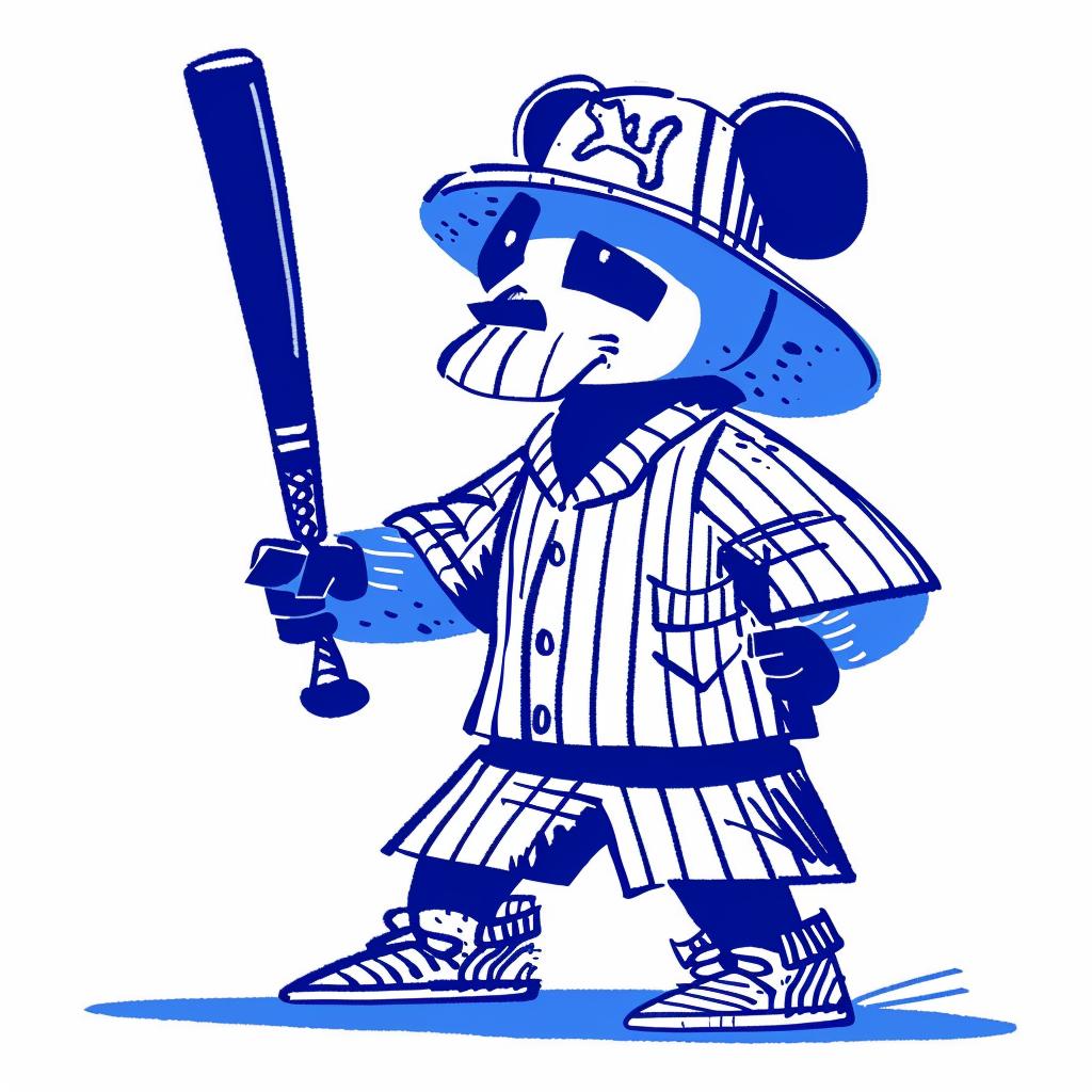 panda  baseball  bat  cartoon  bear  sport  playful  animation  fun  colorful 1028014