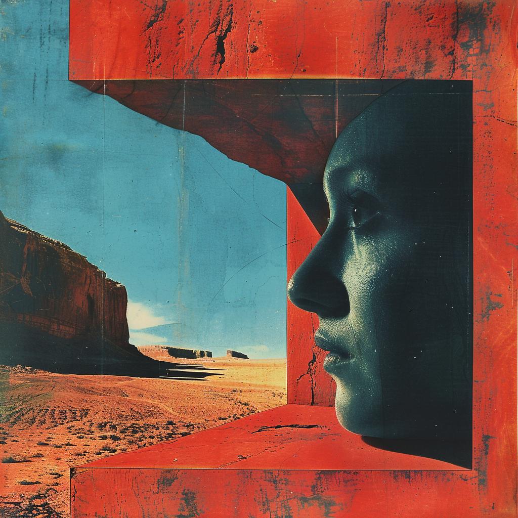 album  art  portrait  window  red  face  female  provocative  abstract  Ruscha 1026304