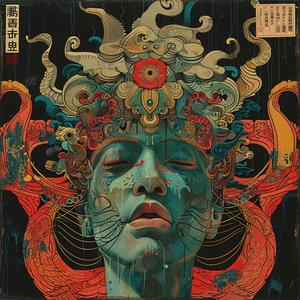 woman  octopus  head  painting  surreal  symbolist  hyper-realistic  screenprinting  creative  art 1064840