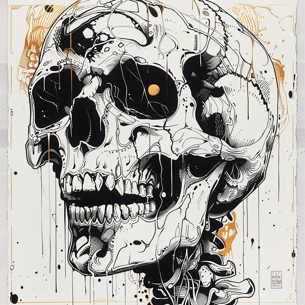 skull  black  white  design  graphic  artistic  symbolic  texture  urban  art 950800