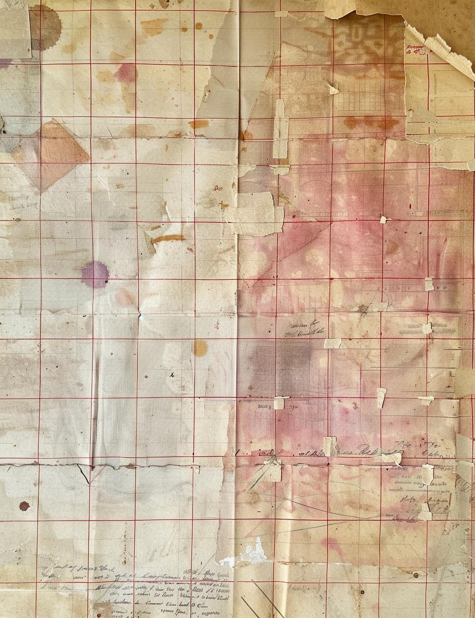 paper  red  pink  background  vintage  faded  patterns  aged  patchwork  found 962118