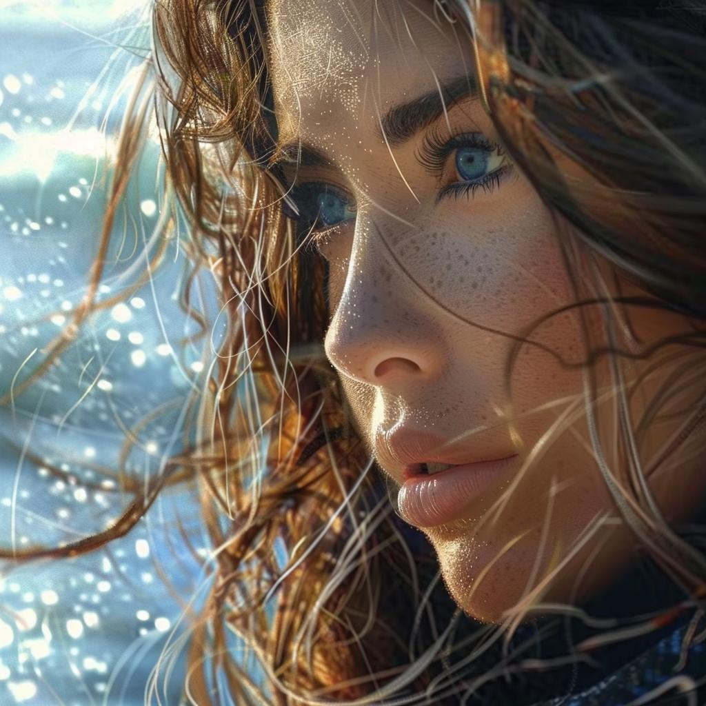 rugged  coastline  surfer  longing  determination  illustration  digital  details  out-focus  girl 936778
