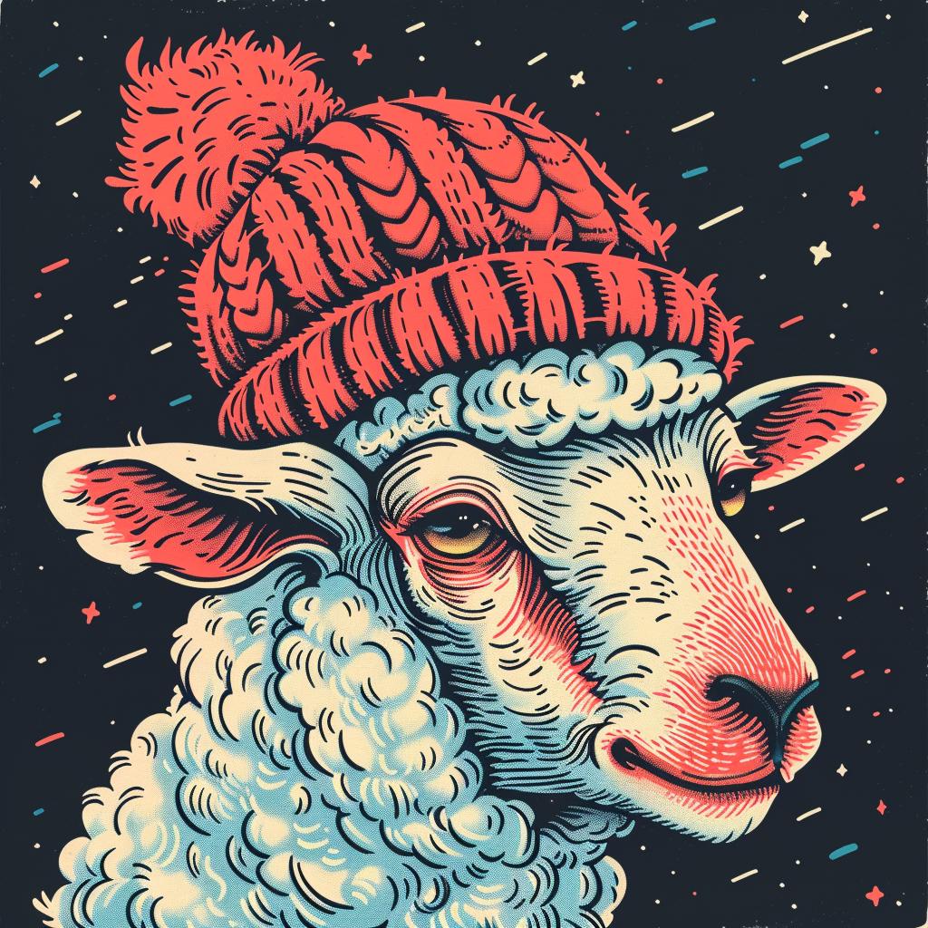 sheep  knit  cap  naturalistic  spiritual  dark  arts  occult  Hsiao  Ron 924447
