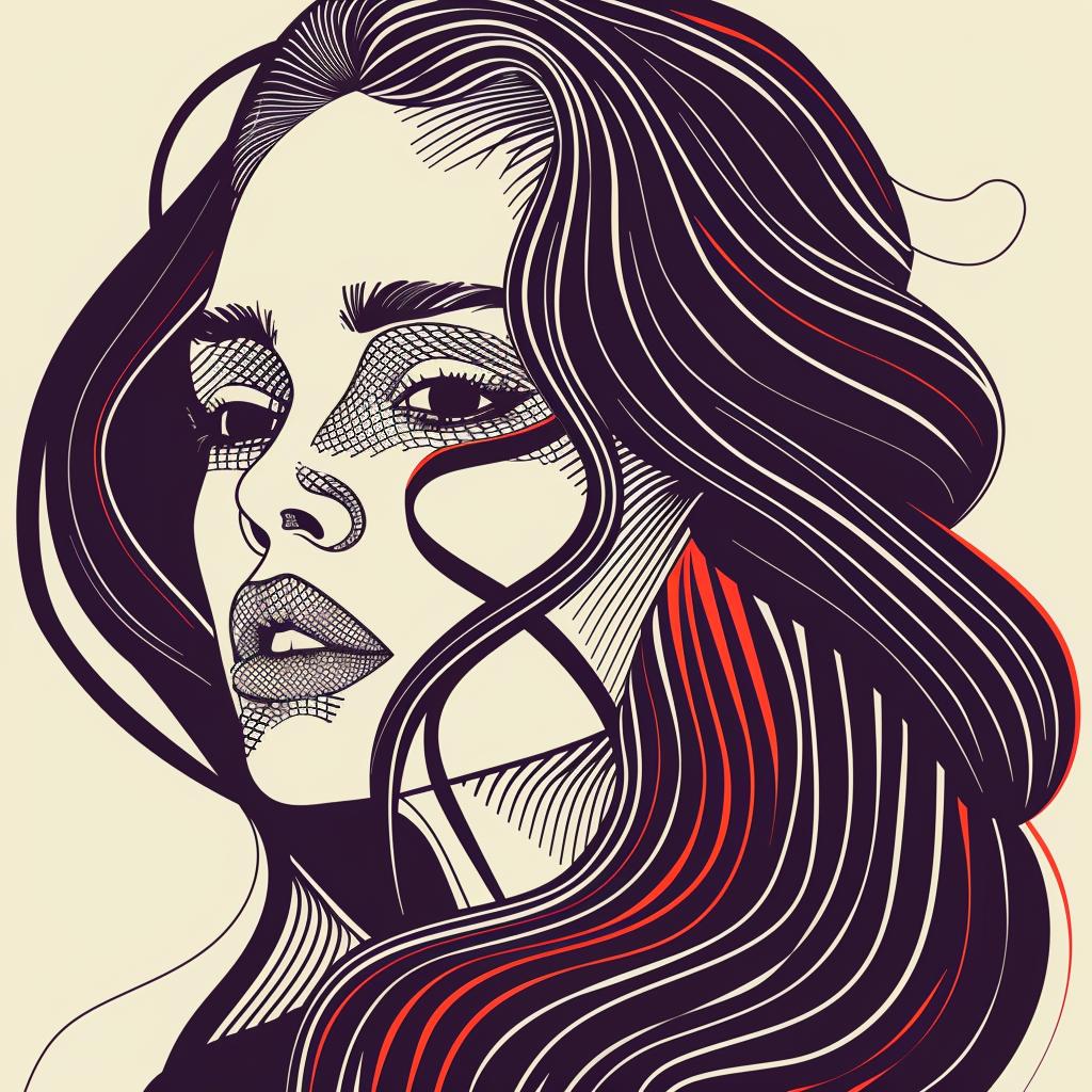 امرأة بوبارت، أنثى، رسم توضيحي، امرأة سمراء، متجه، فن ملون، أبيض، 936847
