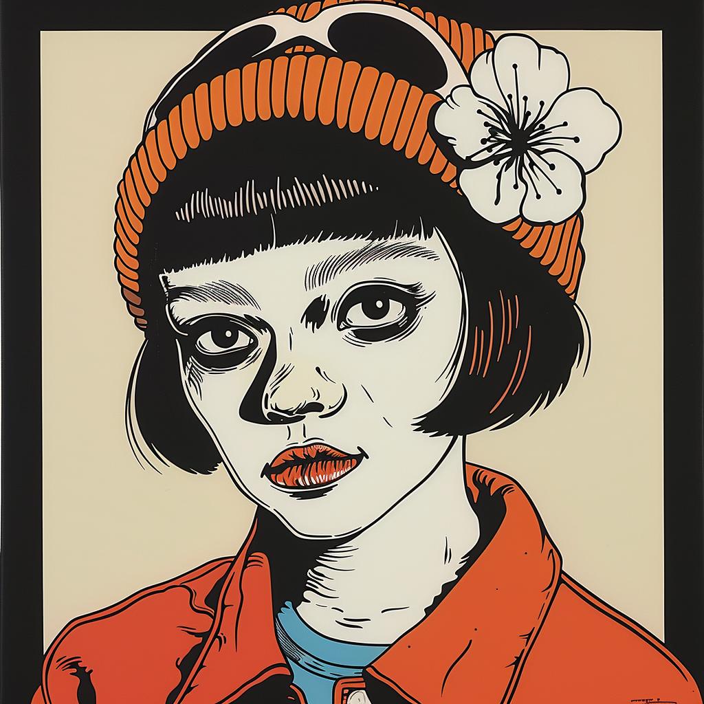 poster  girl  hat  sunglasses  illustration  character  fashion  art  style 966931