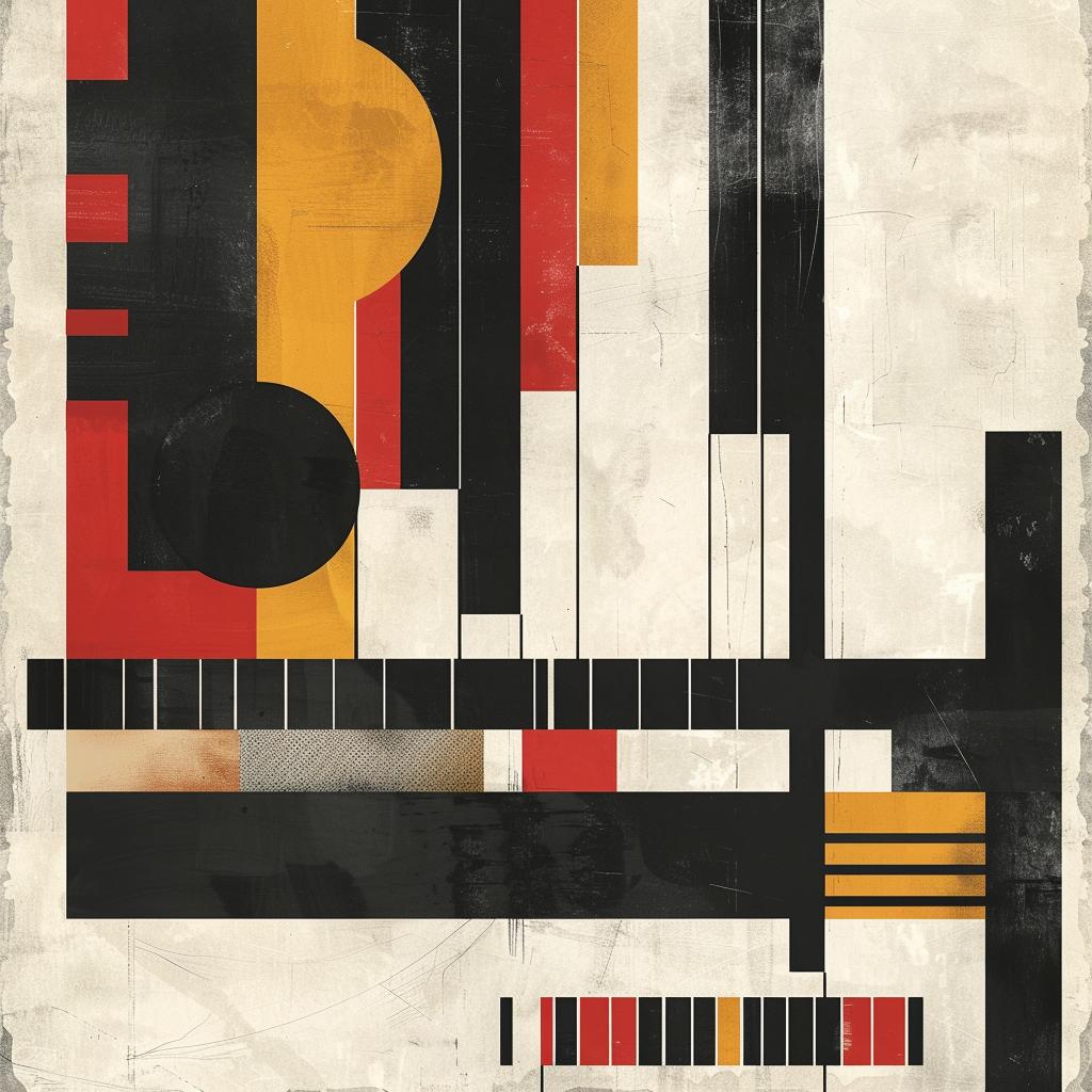 constructivism  poster  music  black  red  yellow  graphic  design  abstract  art 919999