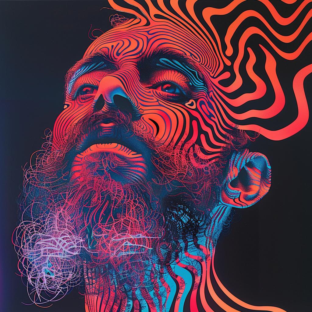 digital  art  hyper-realistic  album  cover  screenprinting  surreal  Brandon  Mably  creative 960534