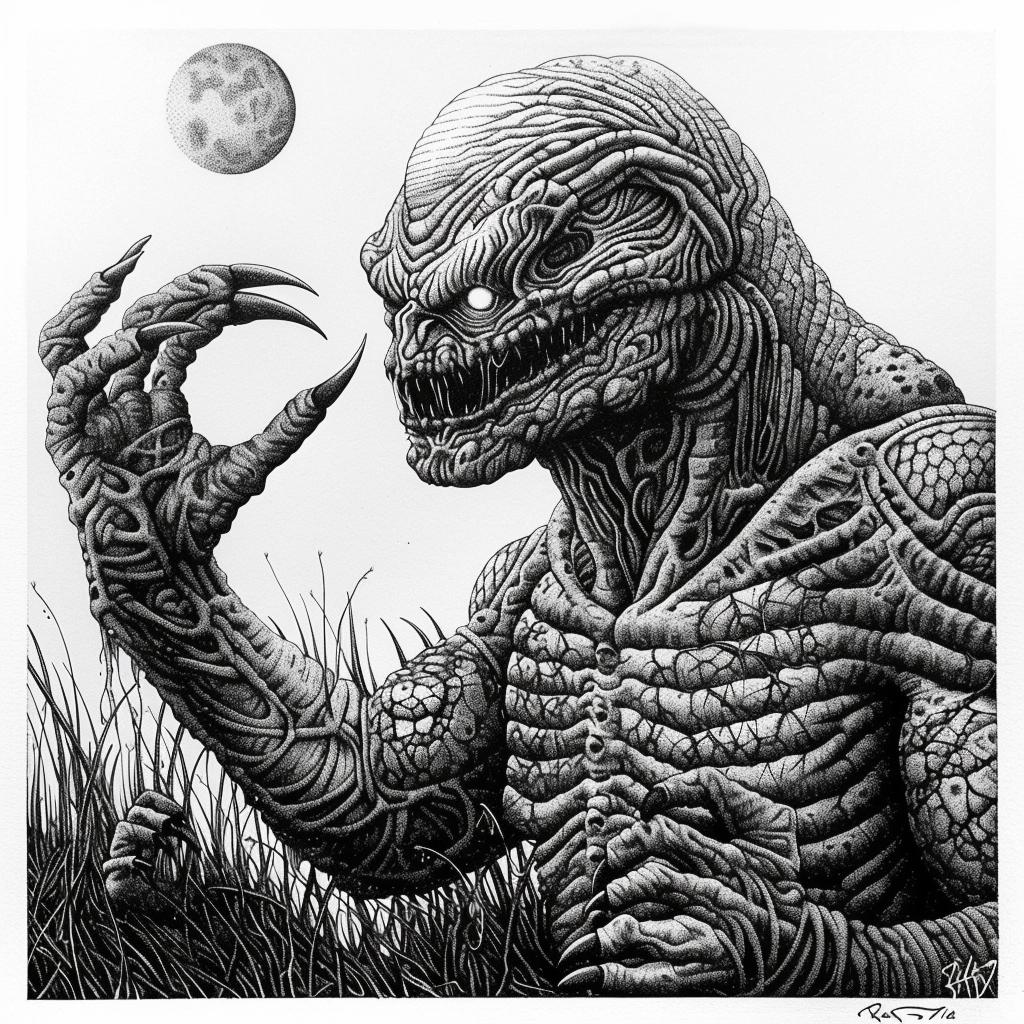 creature  horror  monster  illustration  fantasy  gothic  dark  surrealism  art  character 947947