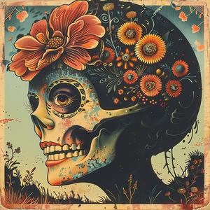 painting  woman  flowers  hair  chromolithography  portrait  artwork  colorful  natural  beauty 1048813