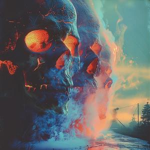 cover  album  end  world  chromolithography  design  graphic  music  conceptual  illustration 1053937