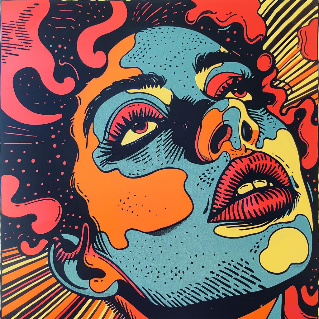 woman  face  colorful  vibrant  Max  art  abstract  unique  expressionism  portrait 929647