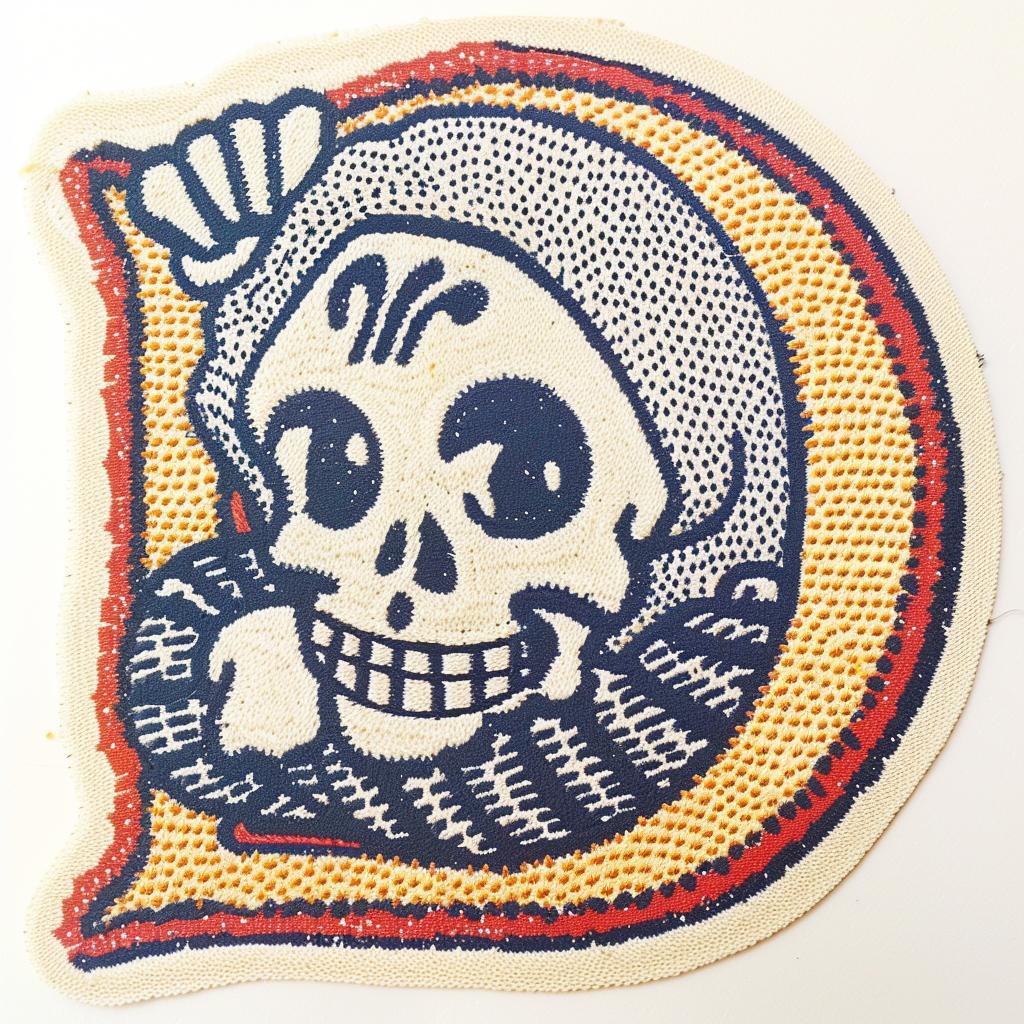 patch  skull  letterD  streetwear  chenille  minimal  stitch  hip-hop  culture  cool 961276