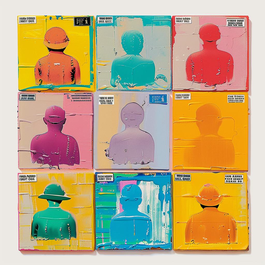 colorful  paintings  people  collection  artwork  vibrant  canvas  abstract  style  variety 1015577