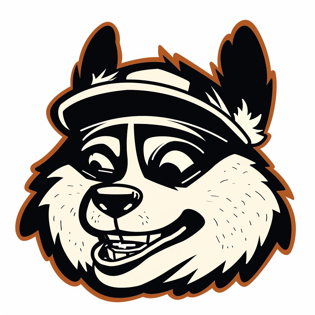 mascot  dog  baseball  cap  smile  icon  illustration  cute  playful  friendly 939950
