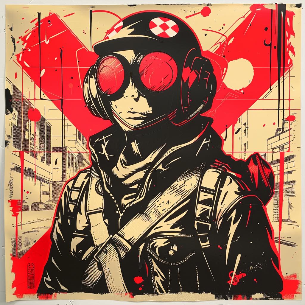 man  helmet  goggles  painting  gun  vintage  action  portrait  dramatic  military 944629
