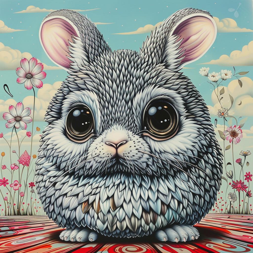 rabbit  cute  adorable  big  eyes  painting  white  background  chubby  fantasy 1032559