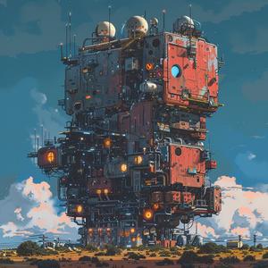 sci-fi  landscape  complex  agents  hardware  cyborg  HQ  futuristic  city  tower 1074591