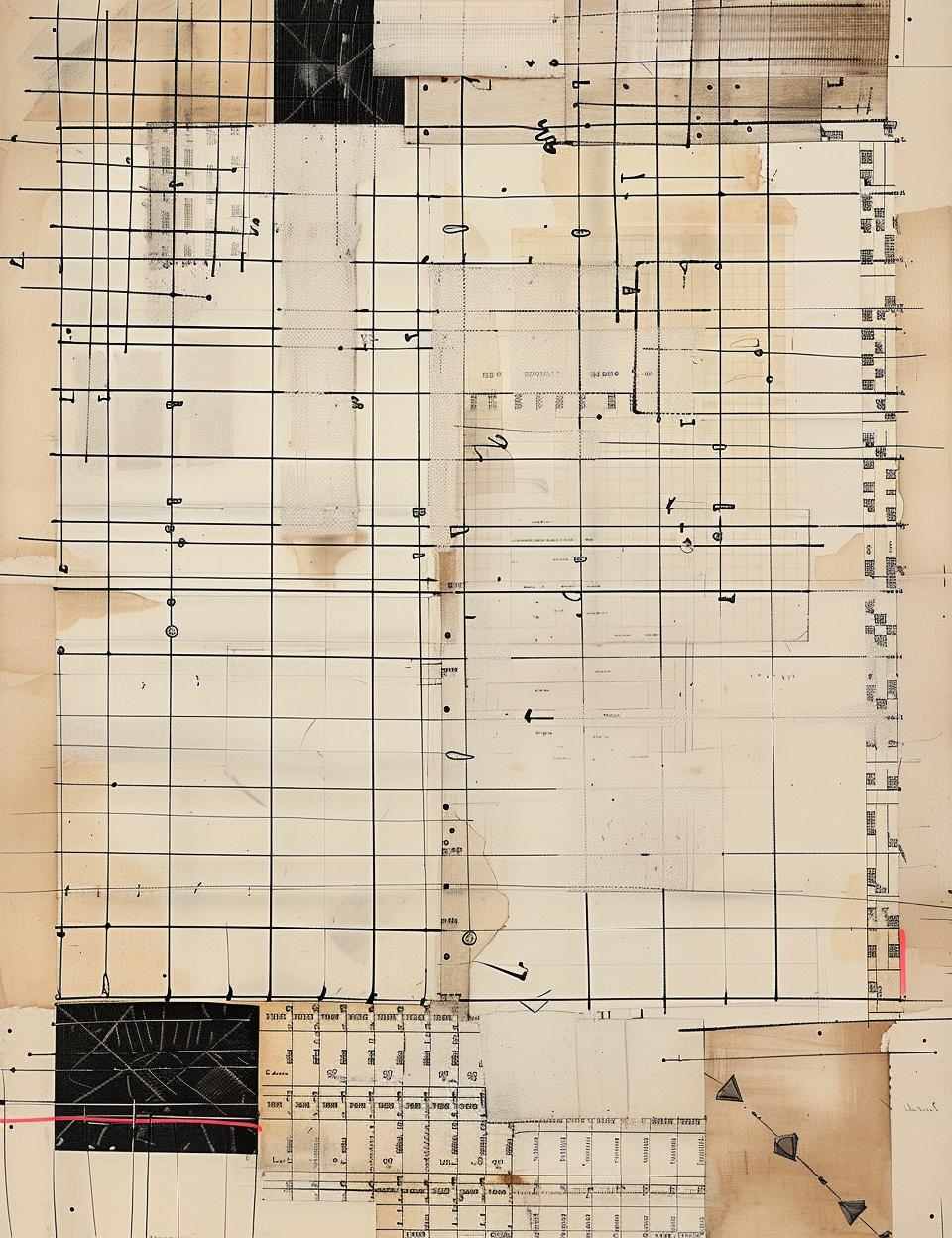 ledger  building  grid  drawing  minimal  patterns  tape  artwork  home-made  paper 961934