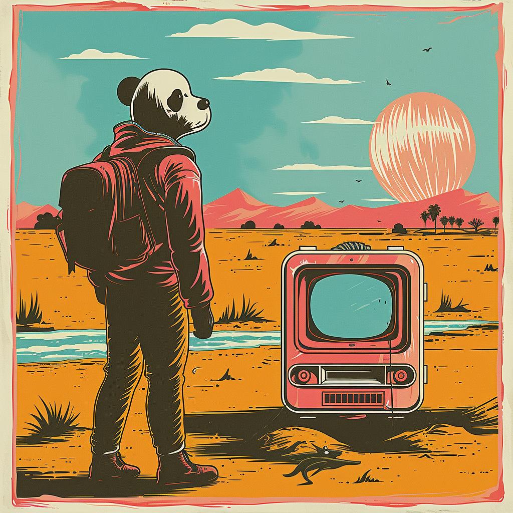 panda  creative  surreal  design  cornella  character  whimsical  colorful  art  playful 1017949