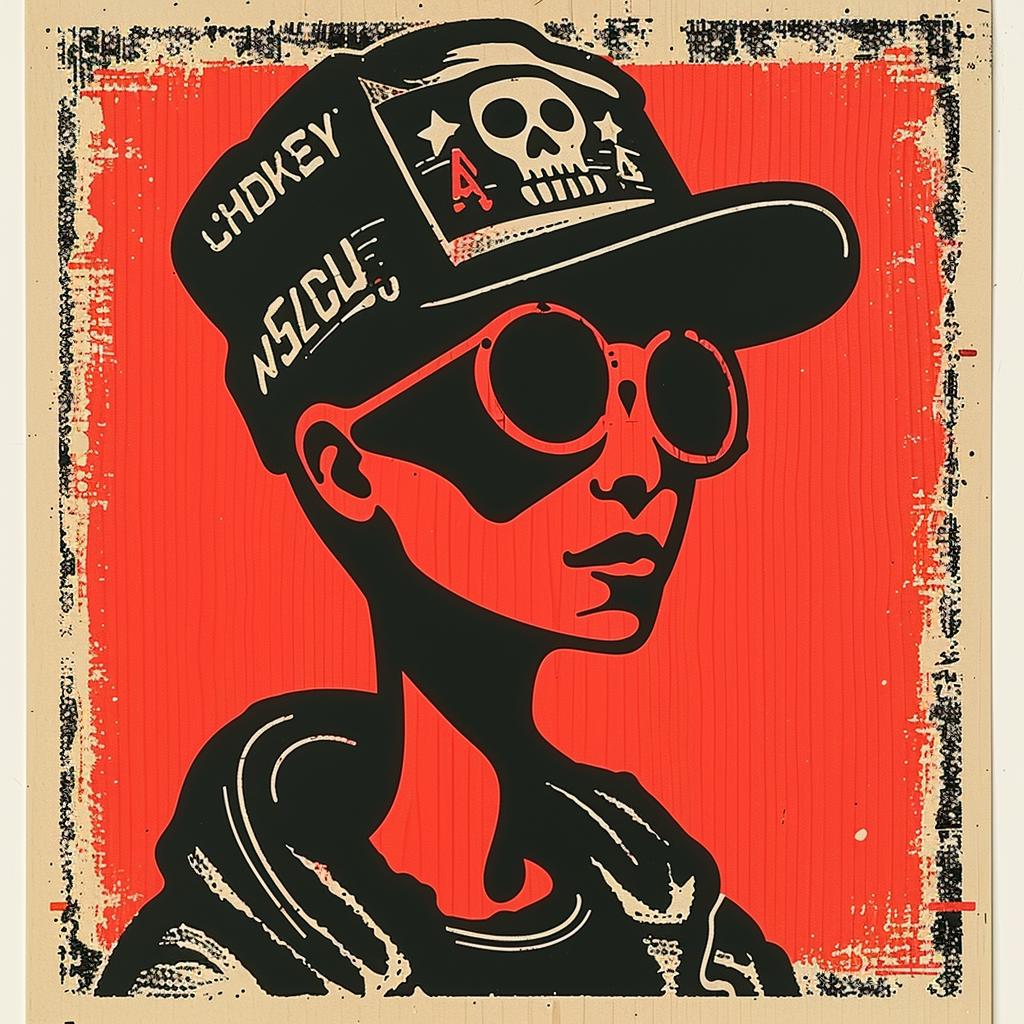 poster  girl  hat  sunglasses  streetwise  urban  minimal  character  art  culture 950069