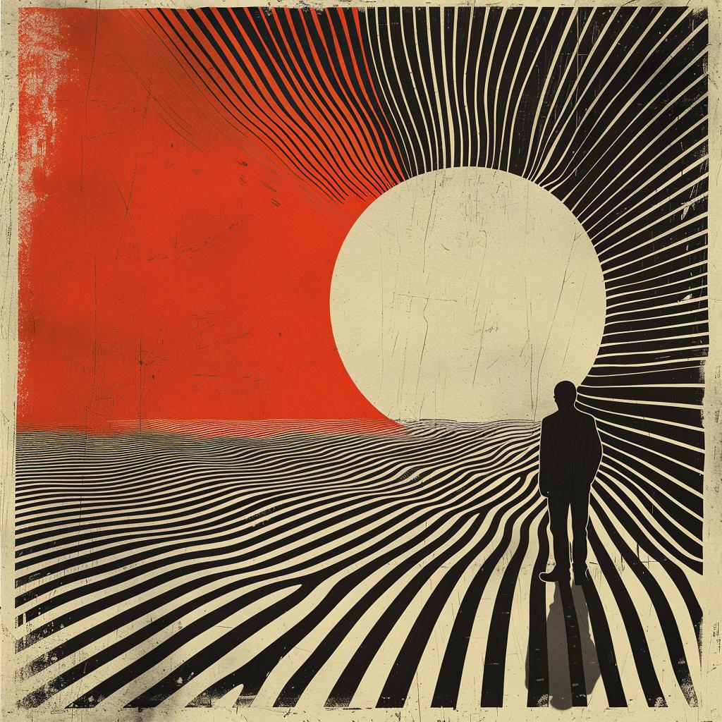 album  cover  surreal  screenprinting  minimal  music  art  poster  Saul  Bass 960925