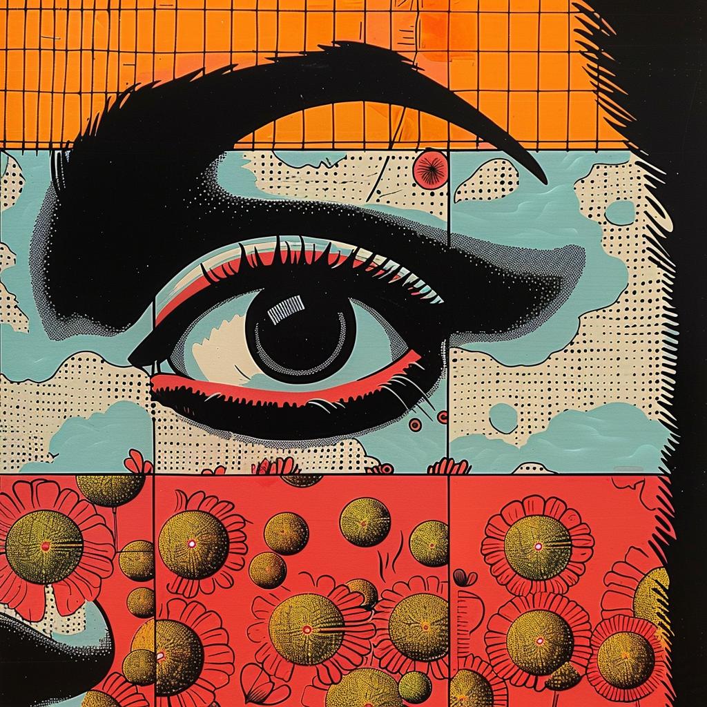 تجريدي انطباعي، زهور، امرأة، تصميم جرافيكي، راوشنبرغ، أوبي، فلاوربانك 968279