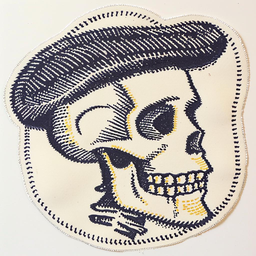 skull  hat  streetwear  patch  chenille  hip-hop  culture  minimal  design  cool 961227