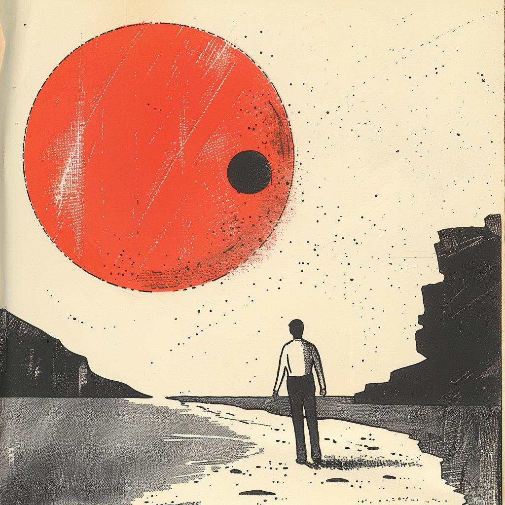 Tycho  album  art  sci-fi  minimal  composition  focus  man  beach  sun 922520