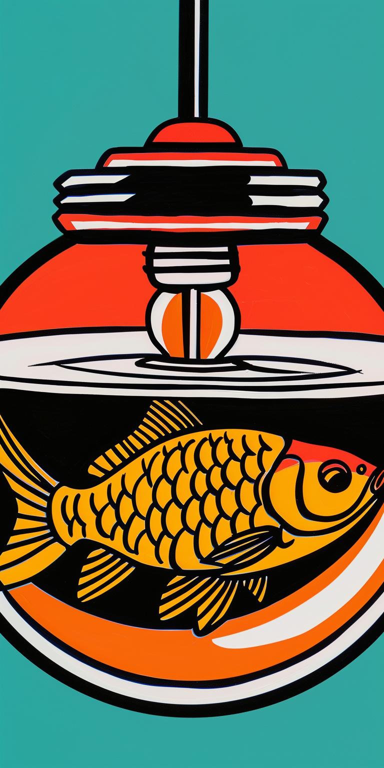 lightbulb  liquid  goldfish  jar  conceptual  drawing  unique  aquatic  glass  whimsical 940421