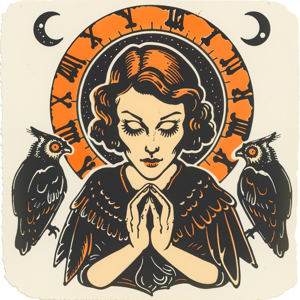 provocative  art  woman  birds  crescent  dark  occult  introspective  naturalistic  symbolism 932509